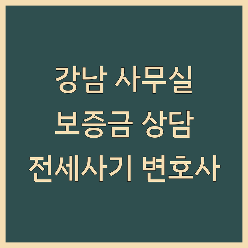 서울 강남 사무실보증금 법률상담 잘하는 곳 추천 | 임대차보증금 반환 소송 비용 | 전세사기 부동산 전문 변호사 | 상가 임대차 계약